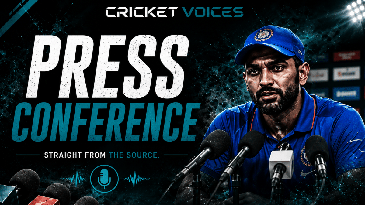 Cricket Press Conference