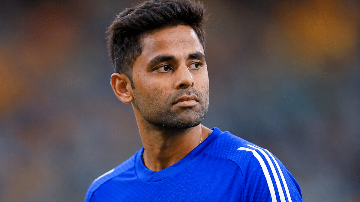 Suryakumar Yadav in Blue Jersey